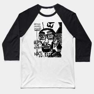 Hartford Doodle Black Baseball T-Shirt